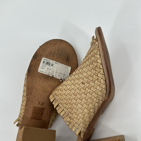 Evereve Rebels Tenley Woven Mules 7.5 - Picture 5 of 6